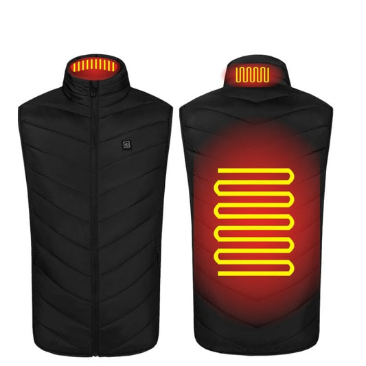 USB Rechargeable Heated Vest โ Washable Winter Wear