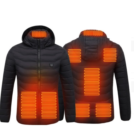 USB Electric Heated Jacket โ Winter Thermal Coat