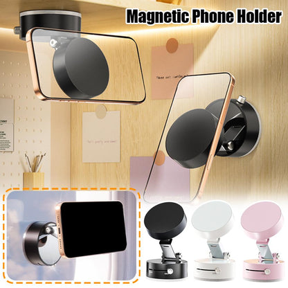 Foldable Magnetic Car Phone Holder – Suction Cup Mount
