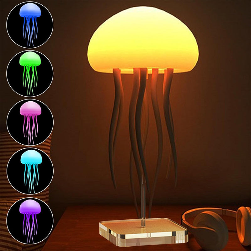 LED Jellyfish Mood Lamp – Smart Ambient Night Light
