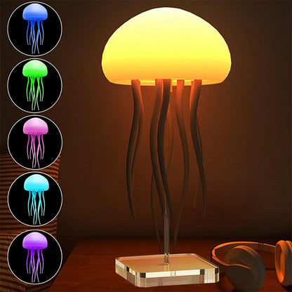 LED Jellyfish Mood Lamp – Smart Ambient Night Light