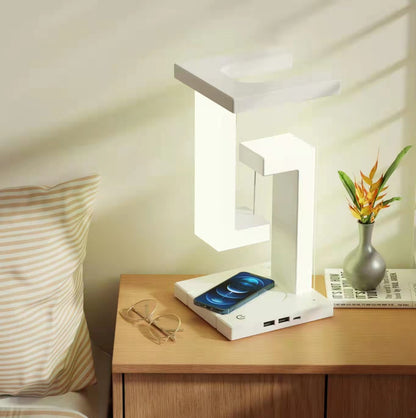 Creative Floating Wireless Charging Table Lamp