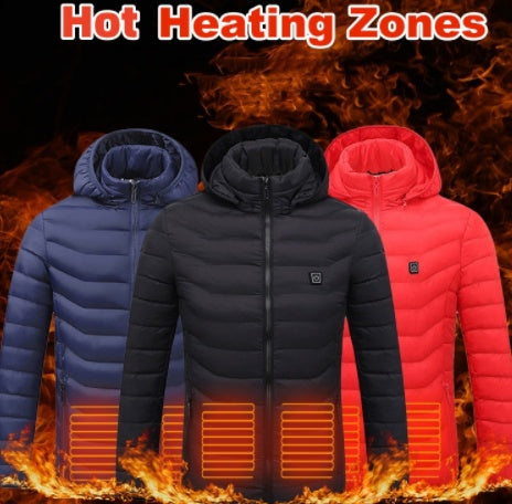USB Electric Heated Jacket – Winter Thermal Coat