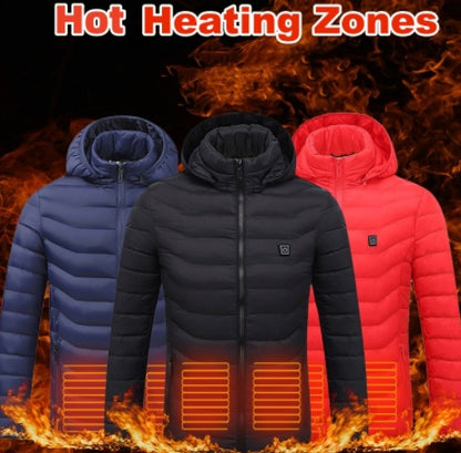 USB Electric Heated Jacket – Winter Thermal Coat