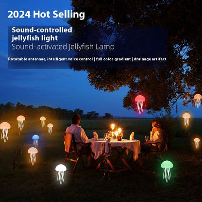 LED Jellyfish Mood Lamp – Smart Ambient Night Light