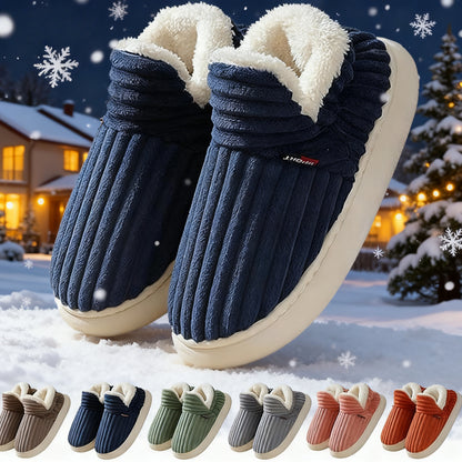 Winter Plush Indoor & Outdoor Slippers for Men & Women