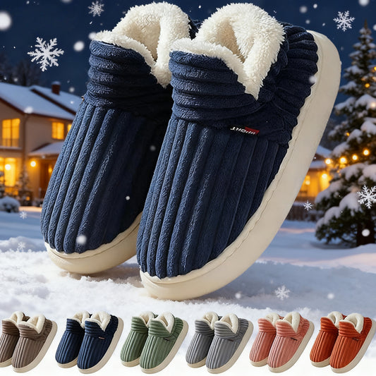 Winter Plush Indoor & Outdoor Slippers for Men & Women