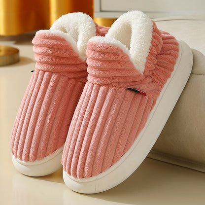 Winter Plush Indoor & Outdoor Slippers for Men & Women