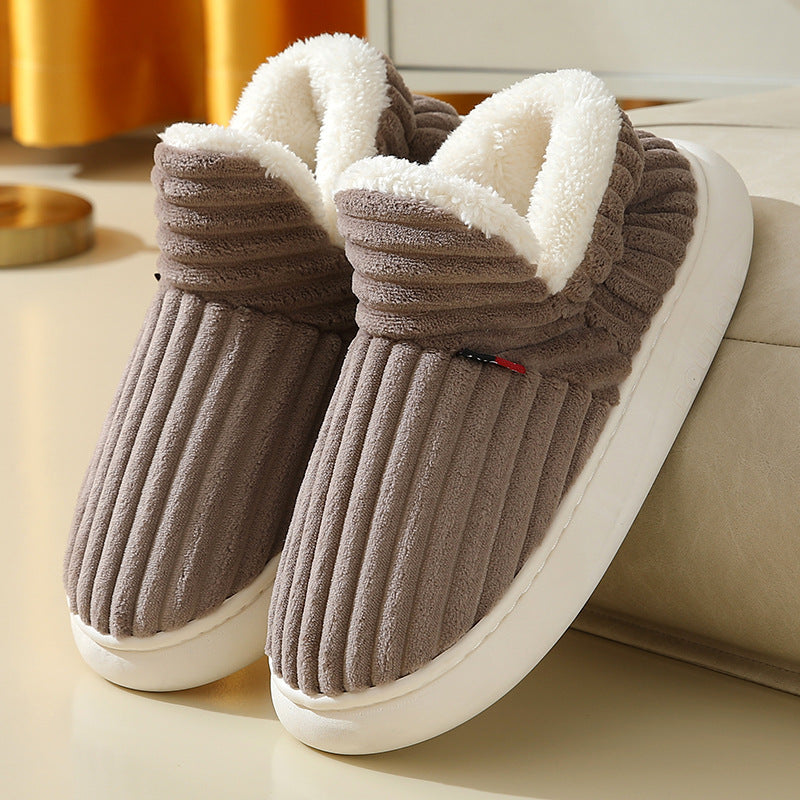 Winter Plush Indoor & Outdoor Slippers for Men & Women
