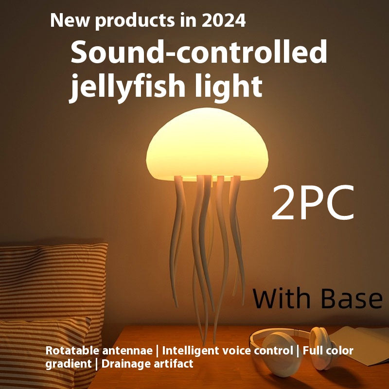 LED Jellyfish Mood Lamp – Smart Ambient Night Light