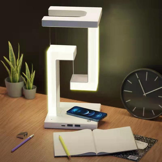 Creative Floating Wireless Charging Table Lamp